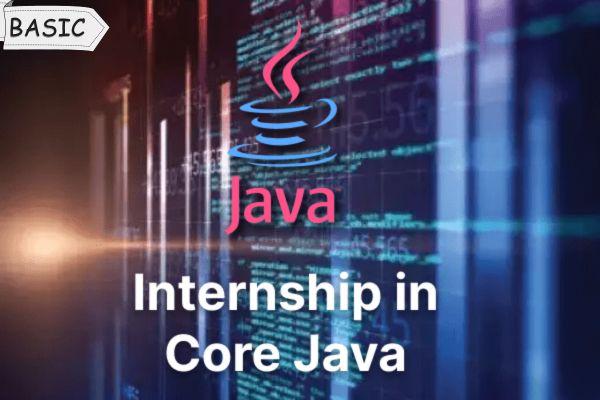 Online Internship in Core Java
